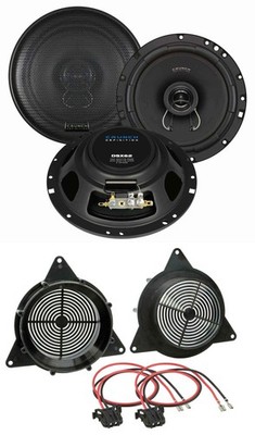 Crunch 2-Wege 16,5cm 200Watt Lautsprecher für Mercedes M-Klasse W163 Fronttür Au