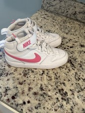Nike Court Borough Low 2 BQ5448-124 White Casual Shoes Sneakers Size 4.5Y