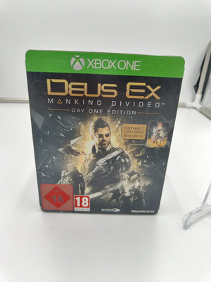 Deus EX Mankind Divided Steelbook Day One Edition - Xbox One OVP