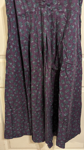 Laura Ashley Vintage Floral Sleeveless Prairie Dress US 10 UK 12 Cottagecore - Picture 2 of 9
