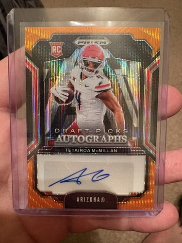 2025 Panini Prizm Draft Picks Autographs Tetairoa McMillan /75 #DPA-TMN (AU, RC)