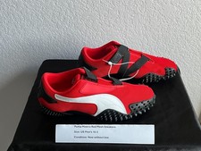 PUMA Mostro Perforated Red White Mesh Shoes M...