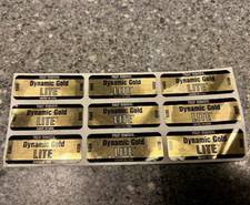 True Temper Dynamic Gold Lite Shaft Labels/Decals R300 x 9