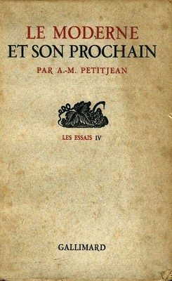 Der Moderne und sein Nächster - A.-M Petitjean - V2291433