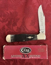 Vintage Case XX 1997 Black Bone C61050 Coke Bottle Knife 1 OF 2500 Limited Ed