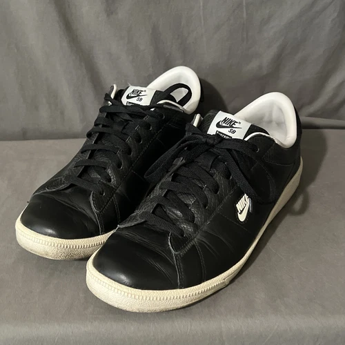 Nike x Supreme Nike SB Tennis Classic 556045 001 homme taille 9,5 noir/blanc