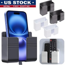 Phone Holder Wall Mounted Phone Stand  Self Adhesive Remote Control Bracket USA