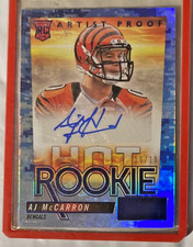 2014 SCORE FOOTBALL BENGALS A J MCCARRON HOT ROOKIE ARTIST PROOF AUTO RC 10/10