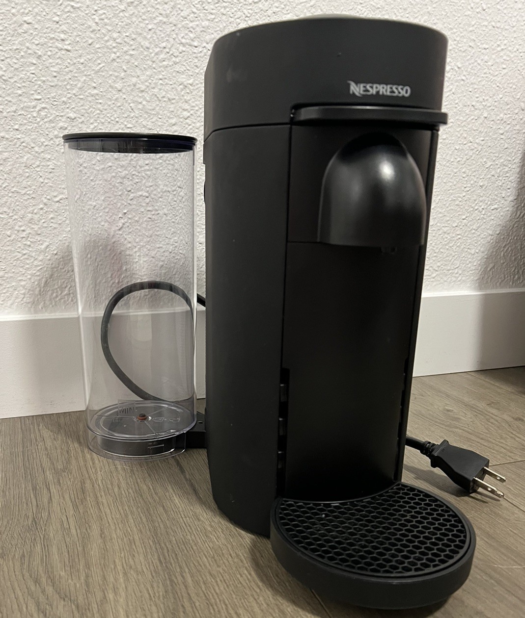 Nespresso Vertuo Plus ENV150BM Matte Black Espresso and Coffee Maker