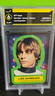 1977 Topps Star Wars STICKER Luke Skywalker #1 DEGREE 6 Blue