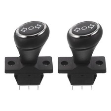 2 Pcs Electric Vehicle Rocker Switch Kids Stop Reverse Bumper Car Joystick Part