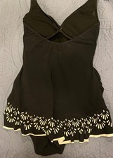 NWT Profile By Gottex Enchantment Bandeau One Piece Swimsuit Size 10