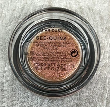 NIB Marc Jacobs See-Quins Glam Glitter Eyeshadow in 100 STAR DUST 3.5g / 0.12oz