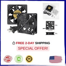 EC Brushless Case Fan 120mm 110V 220V Ball Bearing Cooling Fan 2-Pin