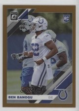 2019 Panini Donruss Optic Rookies Bronze Prizm Ben Banogu #124 3hk