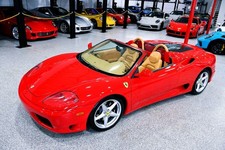 2002 Ferrari 360 SPIDER 6SP GATED ROSSO CORSA...10,695 Miles...Manual Trans!