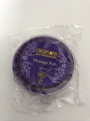 PURPLE      CREATIONS Spa Essentials Pain Relief Rub ***Massage Rub