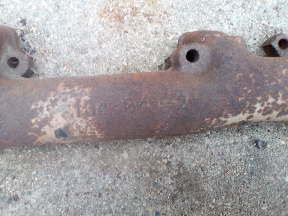 Buick Electra Wildcat Riviera 1962 1963 1964 401 425 LH colector de escape 1348347 Foto 3 de 4