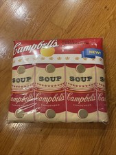 Vintage l Campbells Zupa Obrus winylowy 60 X 102" Nowy