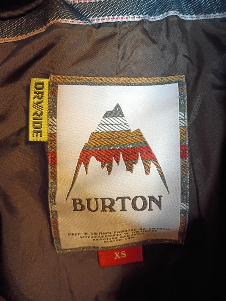 Pantalones Burton DryRide Esquí Snowboard Para Mujer Talla XS Naranja Invierno Nieve Aire Libre Foto 3 de 4