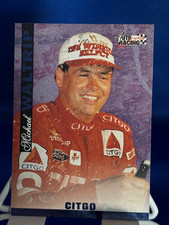 1996 Score Board Autographed Racing Michael Waltrip #34