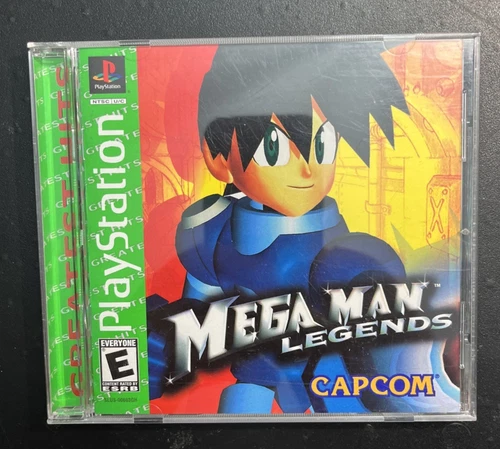 Mega Man Legends (Sony PlayStation 1, 1998) CIB Greatest Hits PS1 Game Capcom