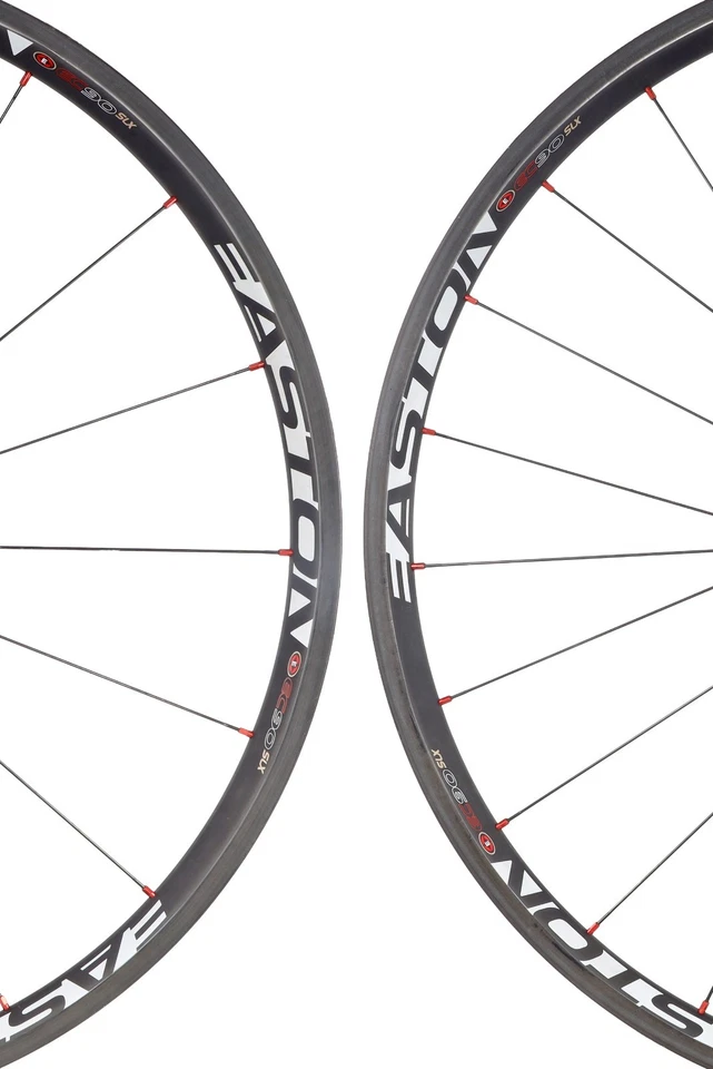 Easton EC90 SLX Carbon Tubular Road Wheelset Shimano 11 Spd 700c Rim Brake QR R4 - Image 4 of 4