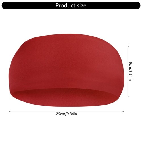 Sport Headbands for Women Men Sports Yoga Running Elastic Headbands Sweatbands - Picture 8 of 20