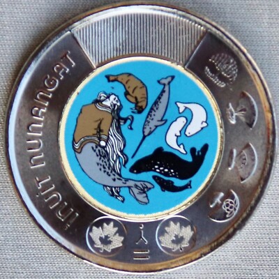 **NEW*CANADA / KANADA_2 Dollars 2024_Celebrating Inuit Nunangat_color_lose_unc