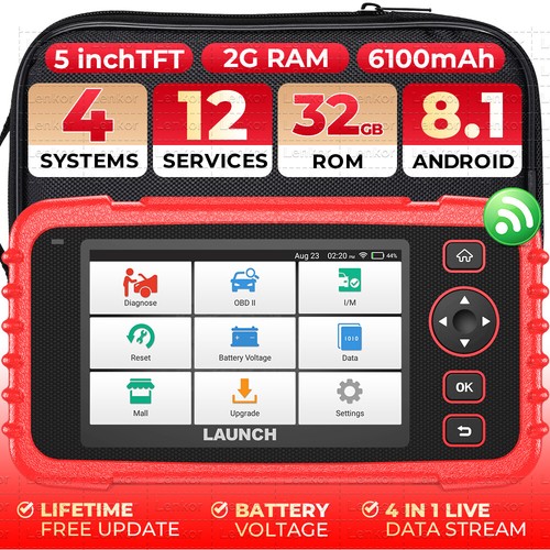 2025 Launch CRP129X V2.0 Elite Diagnosegerät Auto OBD2 Scanner TPMS EPB Resets
