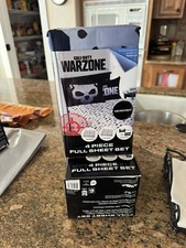 Call of Duty Kids 4-Piece Full Sheet Set, Microfiber, White, Blizzard