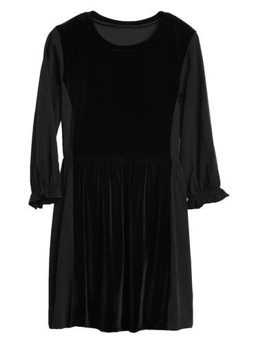 gap party dresses GAP Women's Sleeveless Split Neck Dress, Black, X-Small Petite at Amazon Women's Clothing store