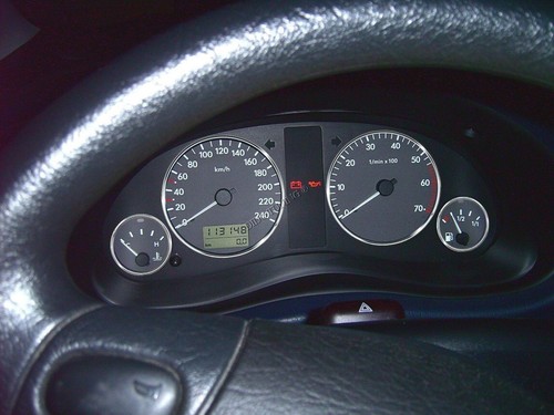 For Seat Alhambra 1996-2000 Polished Aluminum Dashboard Trim Cluster Rings 4pcs - Picture 9 of 10