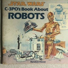 STAR WARS C-3PO's BOOK ABOUT ROBOTS (1983) Random House illustrated small SC 1st