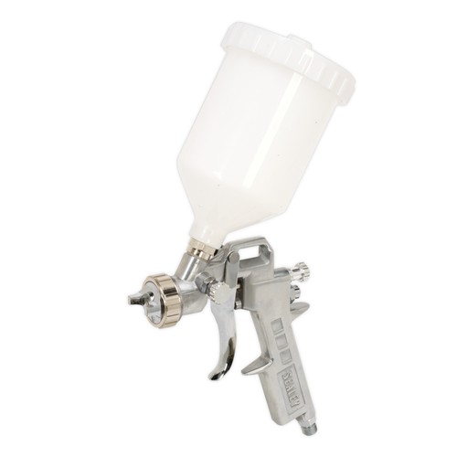 Sealey SSG501 Spray Gun Gravity Feed 2.2mm Primer Under Coat Adhesives