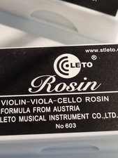 Leto rosin top quality blended for all instruments Violin/Viola/Cello pt.no#603