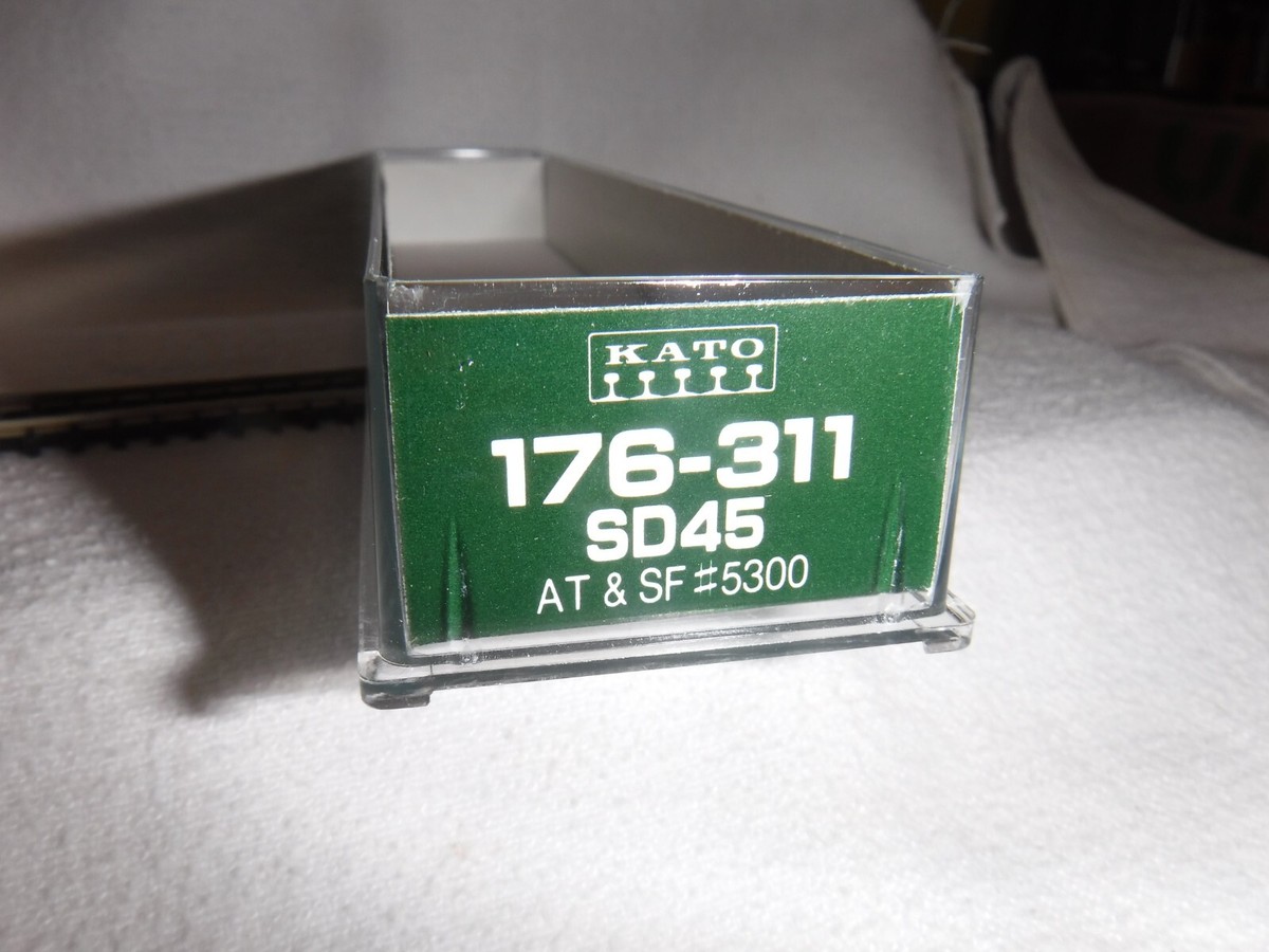 N Scale Kato EMD SD45, Santa Fe AT&SF #5300, 176-311, DC