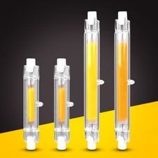 Glass Filament 118mm 78mm Lamp 220-240V R7S LED Warm/Cool White COB 8W 16W