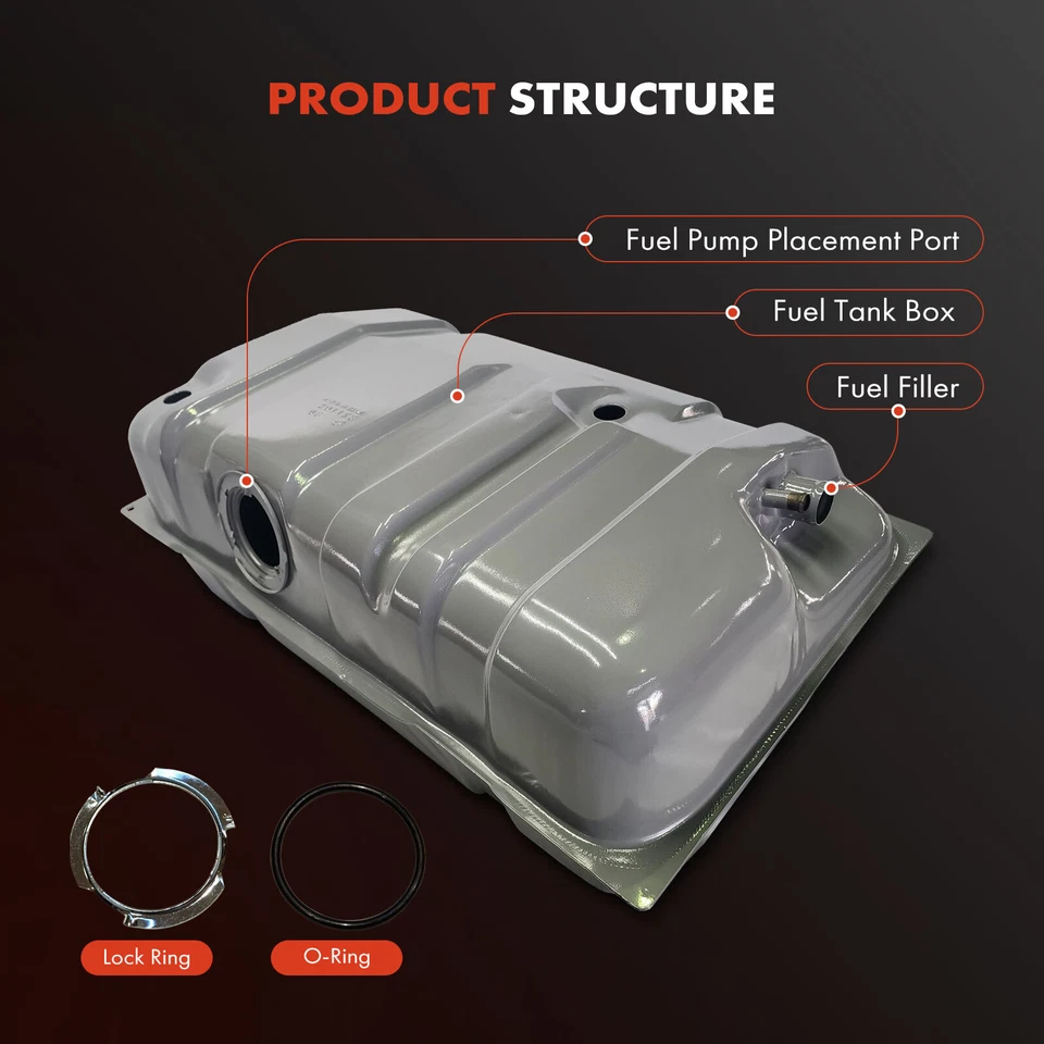 Tanque de combustible de 13,5 galones para Jeep XJ Cherokee 1986-1992 Wagoneer 1986-1990 4,0 L 4,6 L Foto 2 de 4