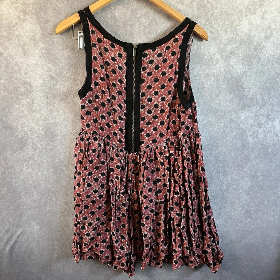 Платье женское Free People размер S/P Sangria Molly Dot кукла качели коттедж гоблин - Изображение 2 из 4