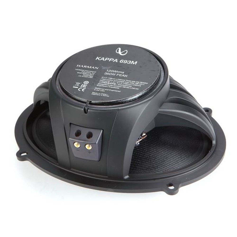 Автомобильные колонки Infinity Kappa 693M 6x9 коаксиальные 3-канальные мощностью 330 Вт коробка динамиков пара