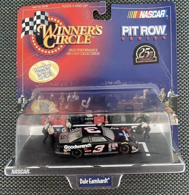 NASCAR Winner's Circle Pit Row Series Dale Earnhardt 25th