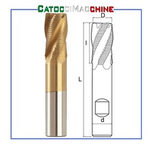 FRESA FRONTALE A CANDELA A 4 TAGLIENTI PER SGROSSATURA FERVI F007