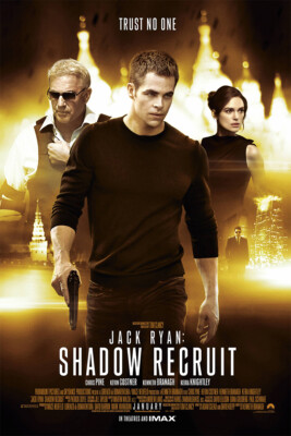 Jack Ryan Shadow Recruit Movie Action Wall Art Home Decor - POSTER 20x30
