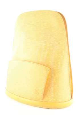 Louis Vuitton Yellow Epi Leather Gobelin Medium Backpack 6LV117K Louis Vuitton Yellow Epi Leather Gobelin Medium Backpack  main image 3