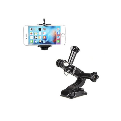 Phone Helmet Front Mount Kit for iPhone Samsung Google Pixel Huawei HTC Motorola - 第 1/7 張圖片