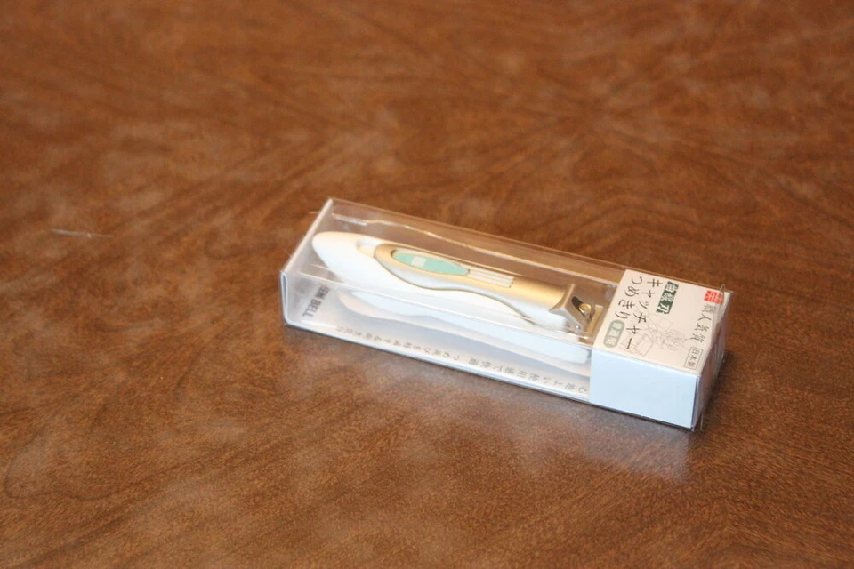 Cortaúñas Green Bell para dedos y dedos de las manos con atrapaúñas borde Seki NC-128 EE. UU. Foto 2 de 4