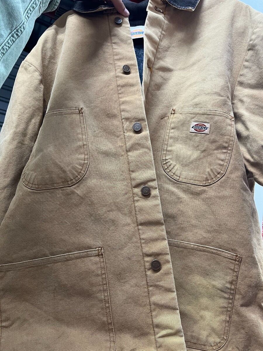 Dickies Mens Size 48 XL Lined Work Coat Canvas Jacket Dickies Mens Size 48 XL Lined Work Coat Canvas Jacket