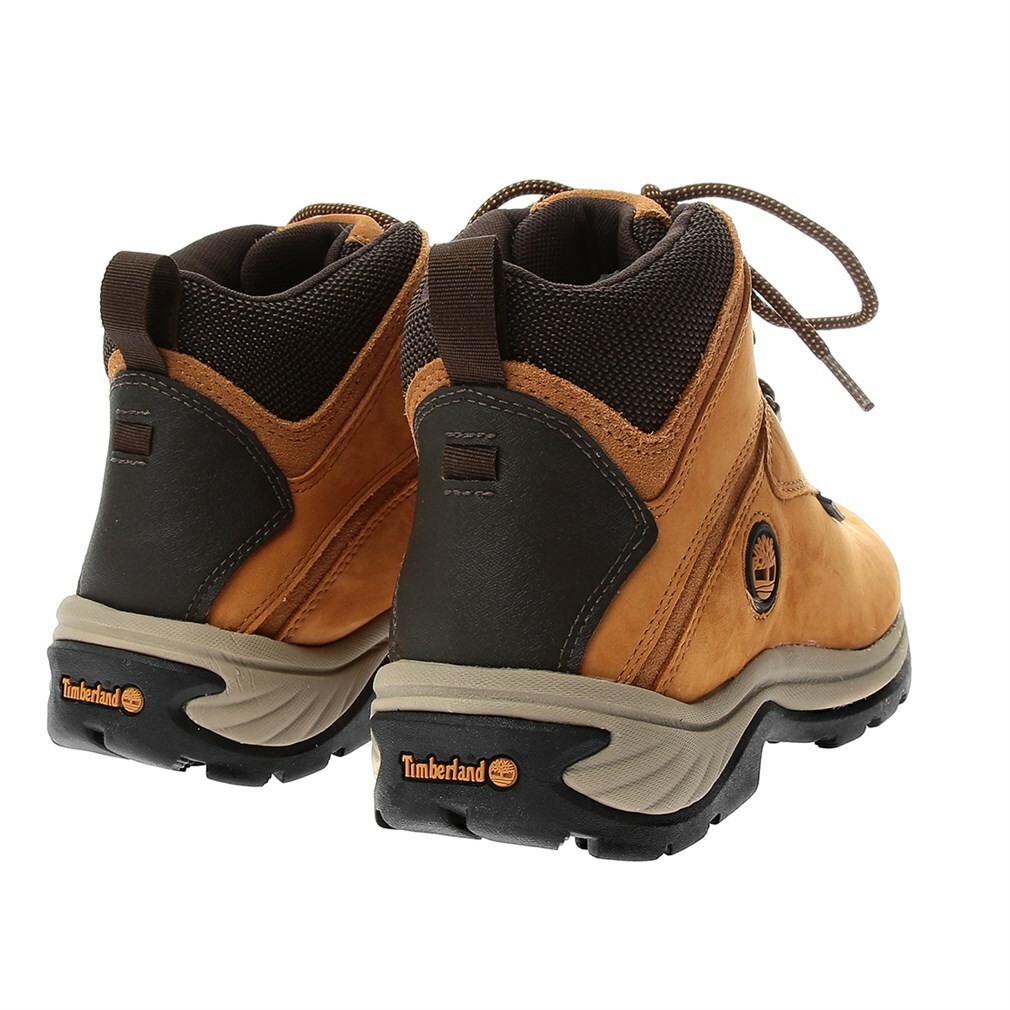 TIMBERLAND MEN'S WHITE LEDGE WATERPROOF MID HIKING BOOT WHEAT NUBUCK 14176 image 5