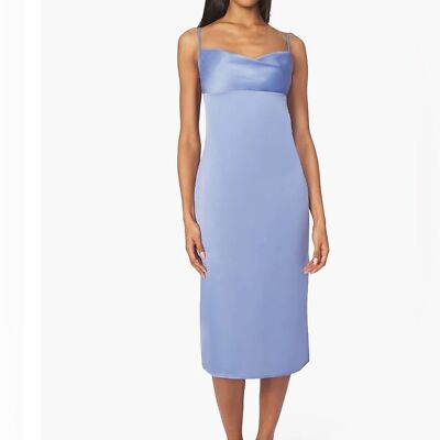 WeWoreWhat Cowl Satin Charmeuse Midi Dress | eBay WeWoreWhat Cowl Satin Charmeuse Midi Dress | eBay